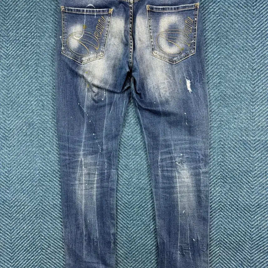 [BUNJANG] Dsquared2 Dansquiat &amp; Andy Warhol Limited Edition Slim Jeans / 디스퀘어드2 댄스콰이어트 &amp; 앤디워홀 한정판 슬림 진 제품 설명