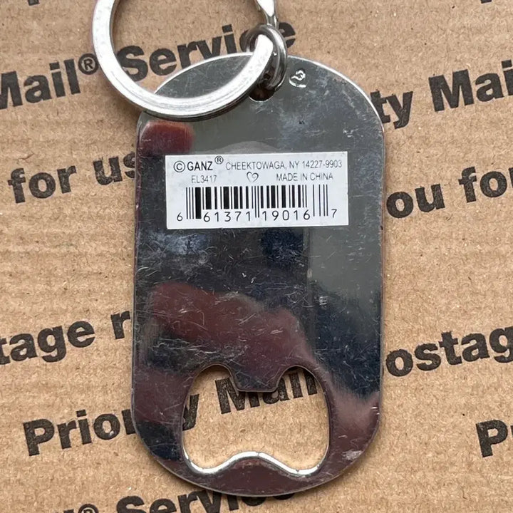 [BUNJANG] 90s Vintage Beer Bottle Opener Keyring / 90s vtg Beer Bottle Opener Keyring