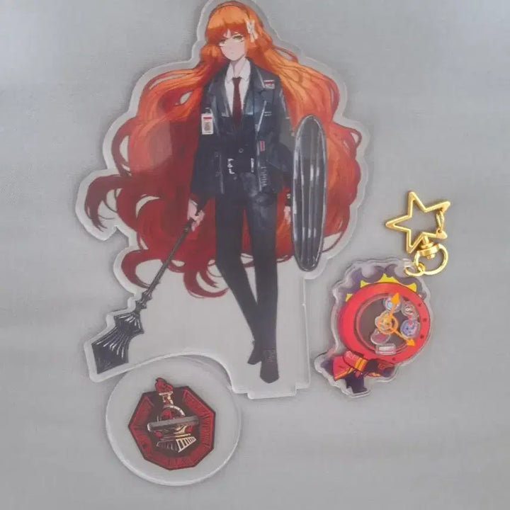 [BUNJANG] Limbus Company Ishmael Acrylic Stand Dante Keychain Bundle / 림버스 컴퍼니 이스마엘 아크릴 스탠드 단테 키링