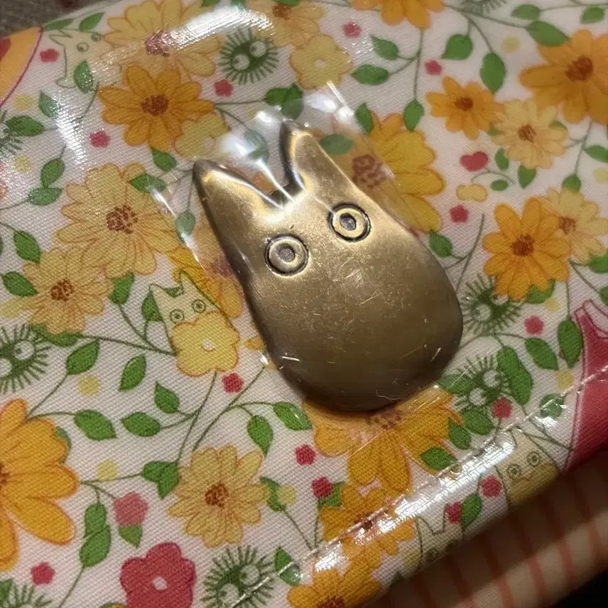[BUNJANG] Studio Ghibli My Neighbor Totoro Retro Pop Velcro Wallet / 고전 지브리 이웃집 토토로 레트로팝 벨크로 지갑