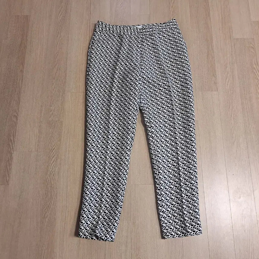 [BUNJANG] Patterned Slacks Pants Size 66 / 패턴 여성 바지 슬랙스사이즈66