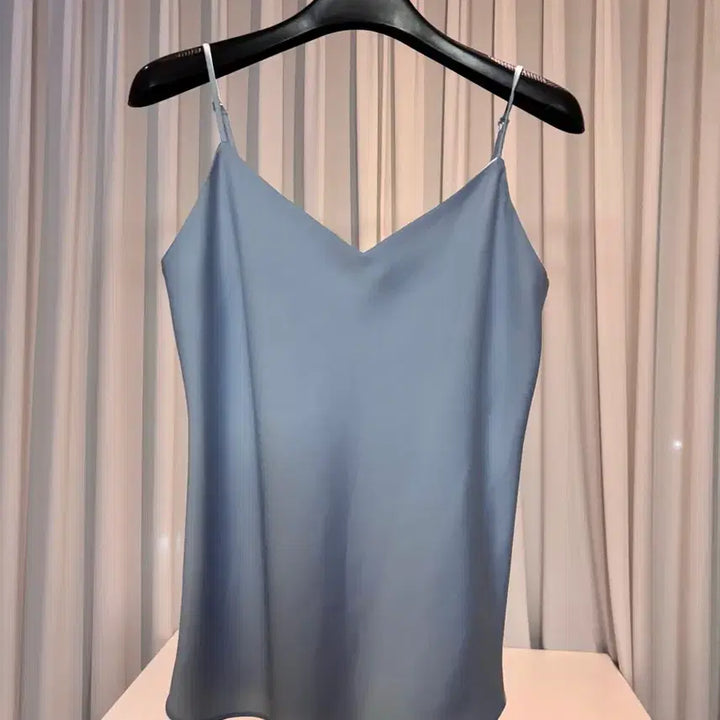[BUNJANG] Club Monaco Satin Camisole Bustier / 클럽모나코 세틴 나시 뷔스티에