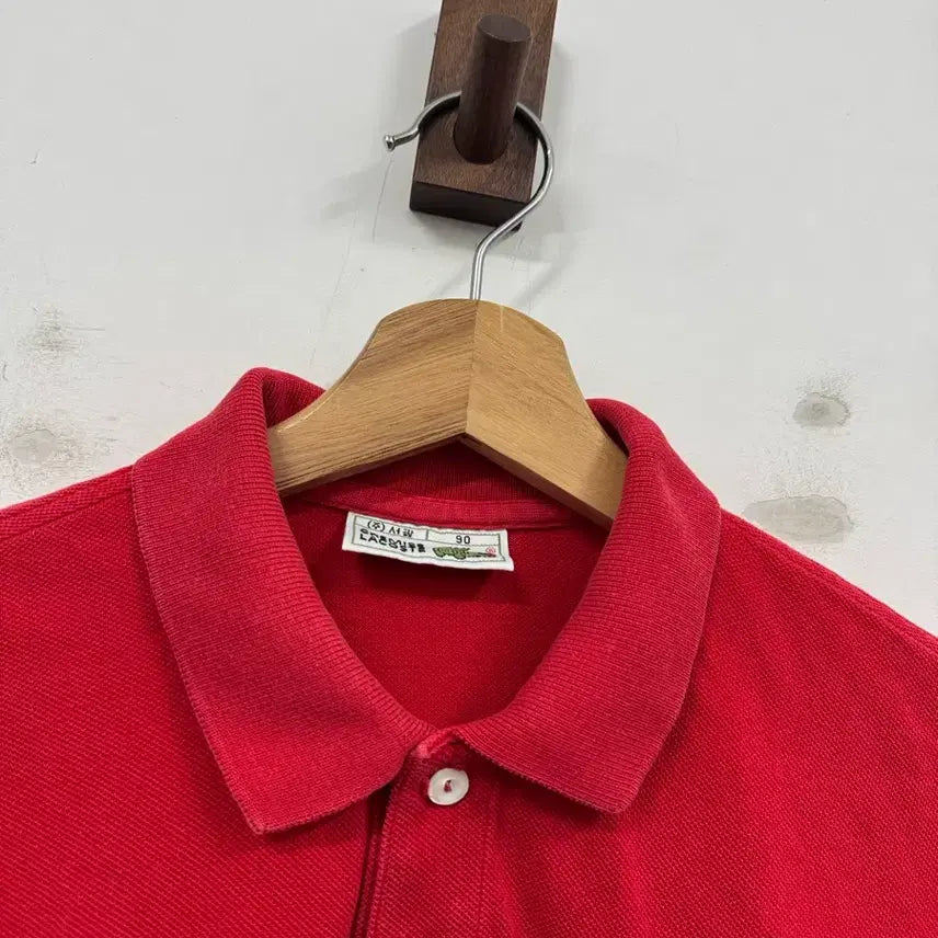 [BUNJANG] Lacoste Seokwang Short Sleeve Polo T-Shirt / (90)라코스테 서광 반팔 카라티