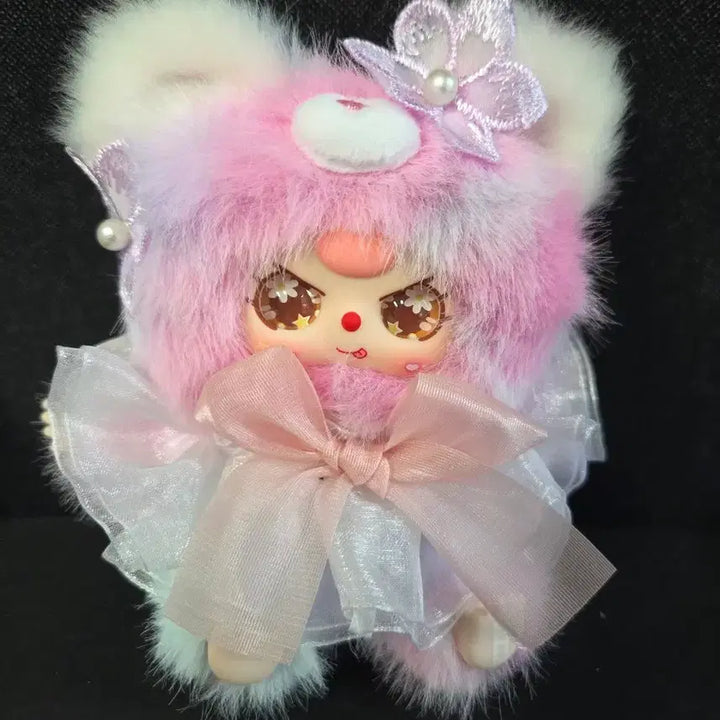 [BUNJANG] Babys3 Flower Custom Plush Toy (Rabbit-Bear) / 베이비쓰리 플라워 귀커스텀(토끼-곰)