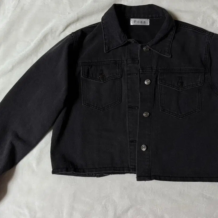[BUNJANG] Inegi Black Denim Jacket / 이네기 흑청 데님자켓