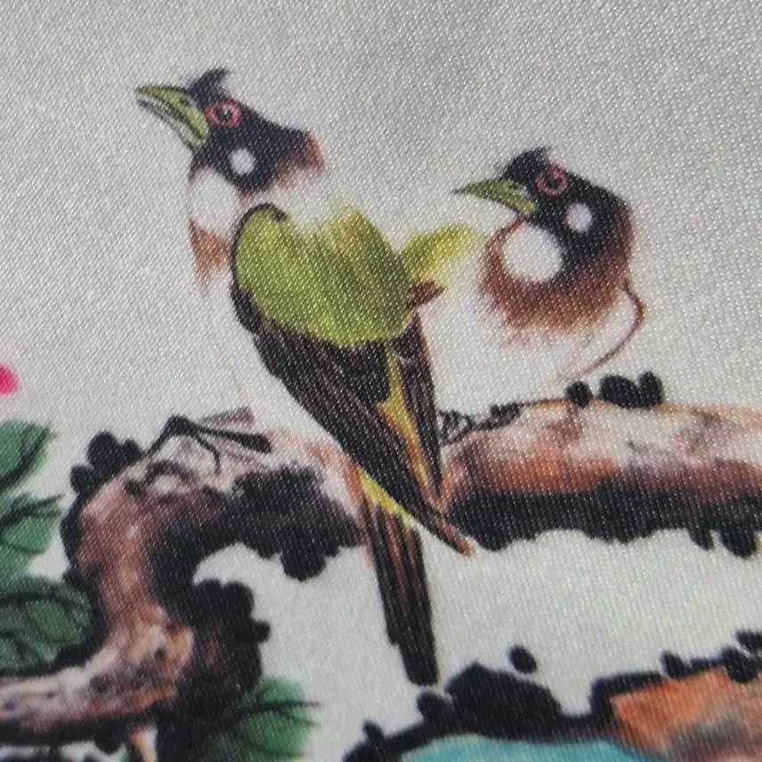 [BUNJANG] Joo Mi-hwa Bird and Flower Scroll Painting / 화조도족자