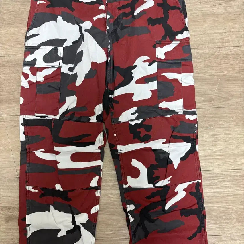 [BUNJANG] ROTHCO Red Camo Military Pants (M) / (양홍원 착용) 로스코 레드 카모 밀리터리 팬츠 m