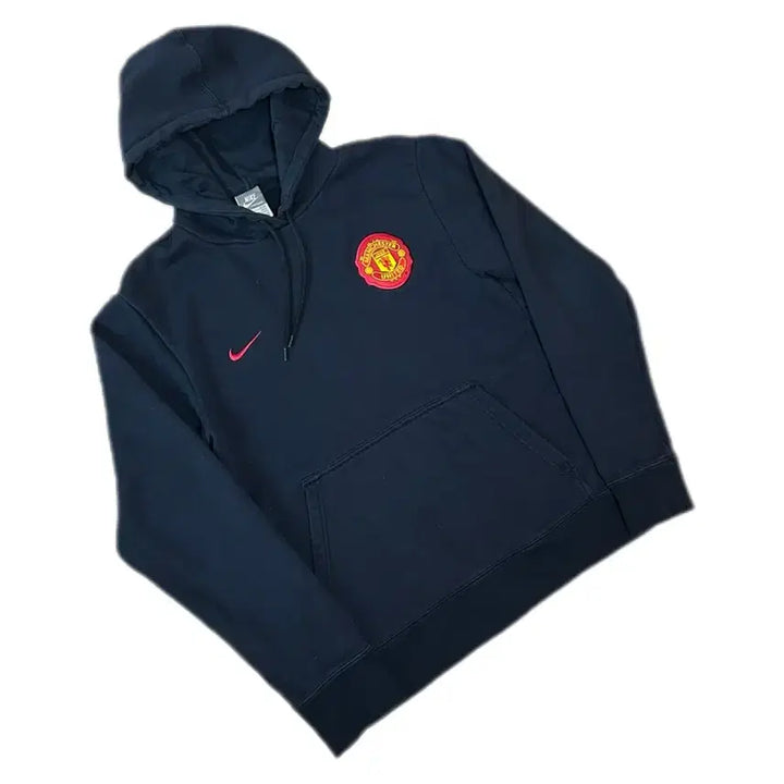 [BUNJANG] Nike Manchester United Black Hoodie L / 나이키 맨체스터 유나이티드 블랙 후드티