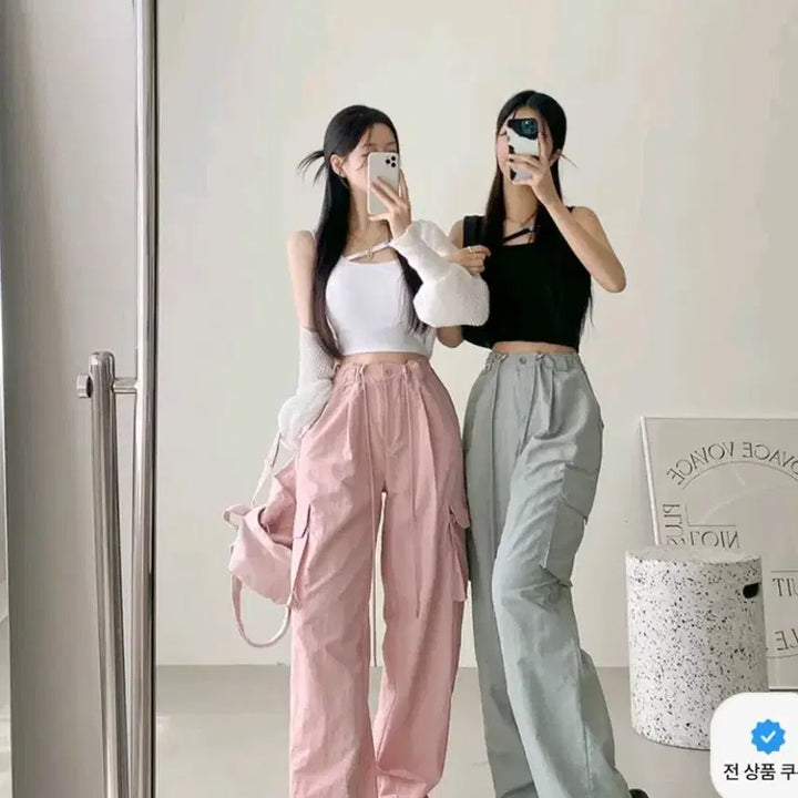 [BUNJANG] Lightweight Jogger Pants - Light Pink / 여름 얇은 조거 팬츠 연핑크