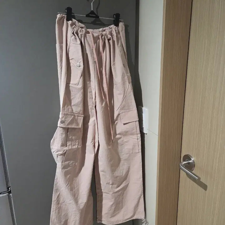 [BUNJANG] Lightweight Jogger Pants - Light Pink / 여름 얇은 조거 팬츠 연핑크