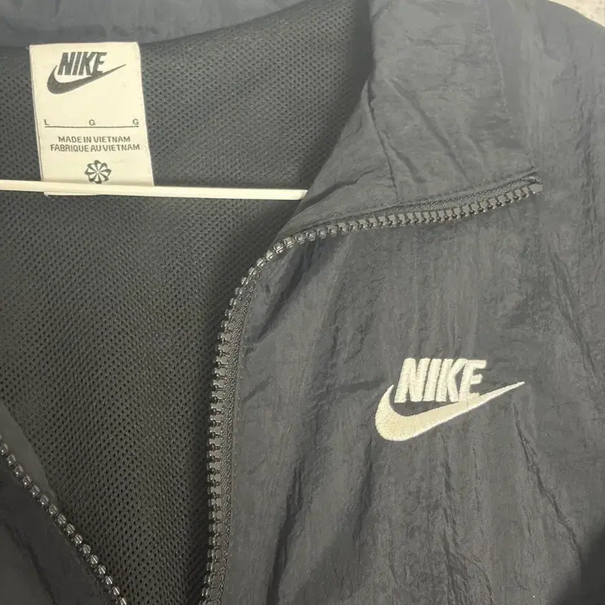 [BUNJANG] Nike NSW Runner Woven Jacket Black L / 나이키 바람막이 NSW 윈드러너 우븐 자켓 블랙 L