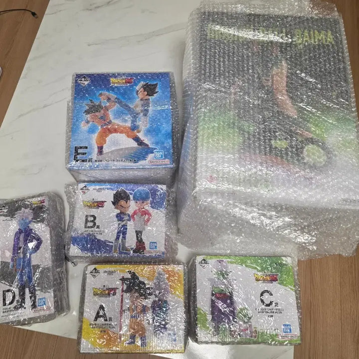 [BUNJANG] Dragon Ball Ichiban Kuji Daima Figure Full Set (A~E, Last One) / 드래곤볼 제일복권 다이마피규어 풀세트 (A~E,라원상)