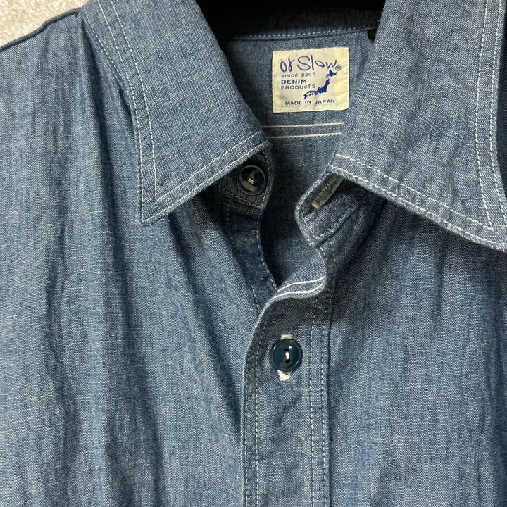 [BUNJANG] OrSlow Chambray Shirt Size 5 / 오어슬로우 샴브레이 5사이즈 팝니다.