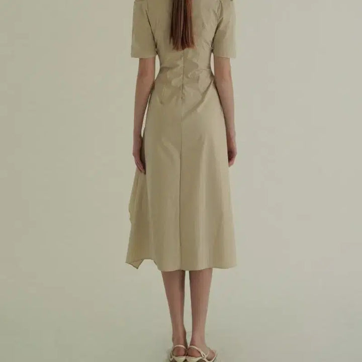 [BUNJANG] Beige Dress - Small / 베이지 원피스