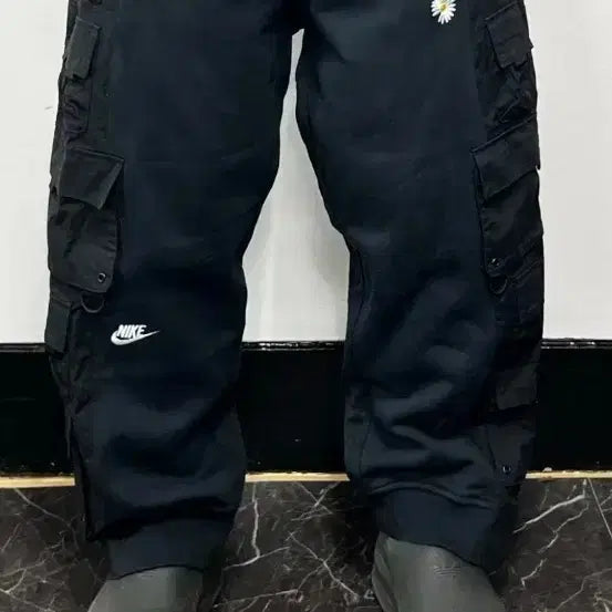 [BUNJANG] Nike x Peaceminusone Wide Cargo Pants / (L) 나이키 x 피스마이너스원 와이드 카고 팬츠