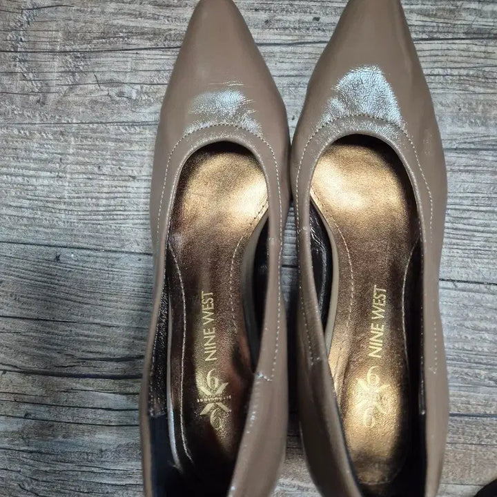 [BUNJANG] Nine West Beige Pumps Heel Women&