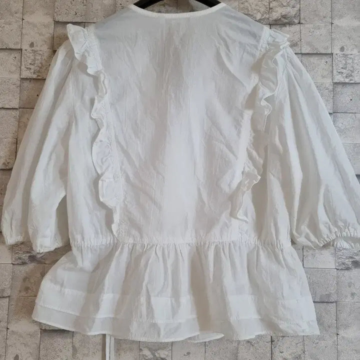 [BUNJANG] Olive des Olive White Ribbon Blouse / 올리브데올리브 화이트 블라우스