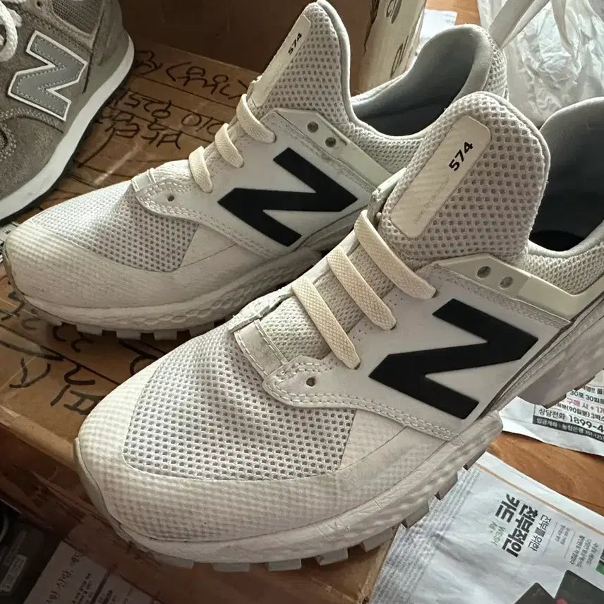 [BUNJANG] New Balance 574 Sport White Women&