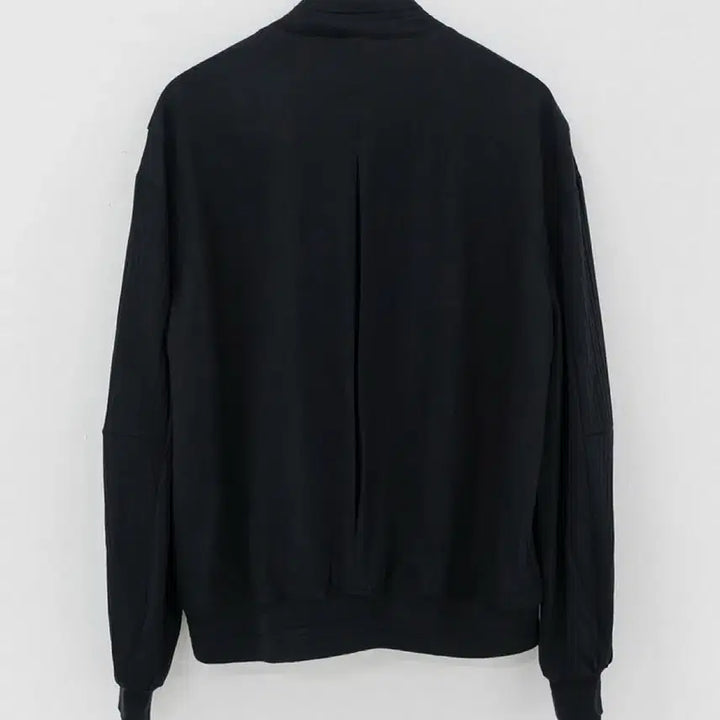 [BUNJANG] Polyteru Pinstripe Varsity Bomber Jacket Black Size 4 / 폴리테루) 핀스트라이프 바시티 블랙 4size