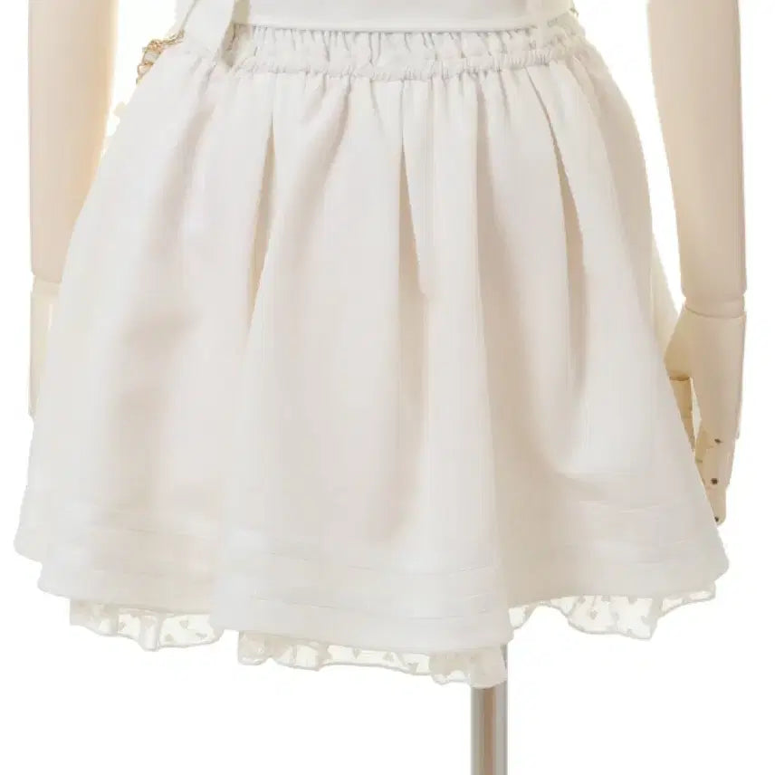 [BUNJANG] Lizlisa Heart Chain Belt Pleated Skirt (Sealed) / 미개봉 새상품 리즈리사 스커트 하트 체인 벨트 플리츠 양산형 지뢰계