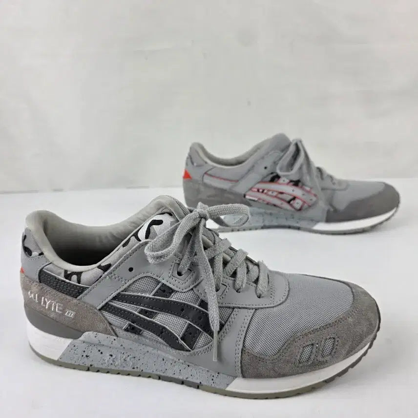 [BUNJANG] Asics Gel-Lyte III Camo Mid Grey 275 / 빈트로^^275 아식스(ASICS) 젤 라이트 3 카모 미드 그레이