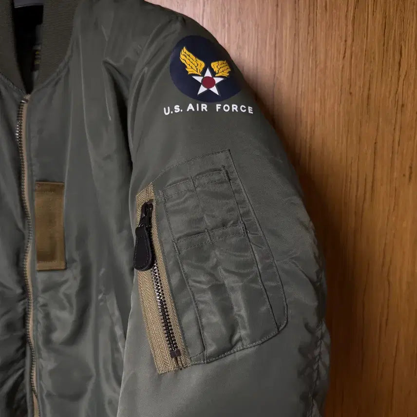 [BUNJANG] Bronson USAF MA-1 Khaki S / 브론슨 USAF MA-1 카키 S