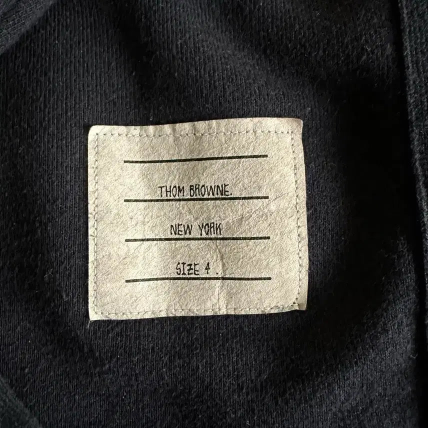 [BUNJANG] Thom Browne Navy Sweatshirt Size 4 / [새상품급/정품]톰브라운 맨투맨 4사이즈 네이비