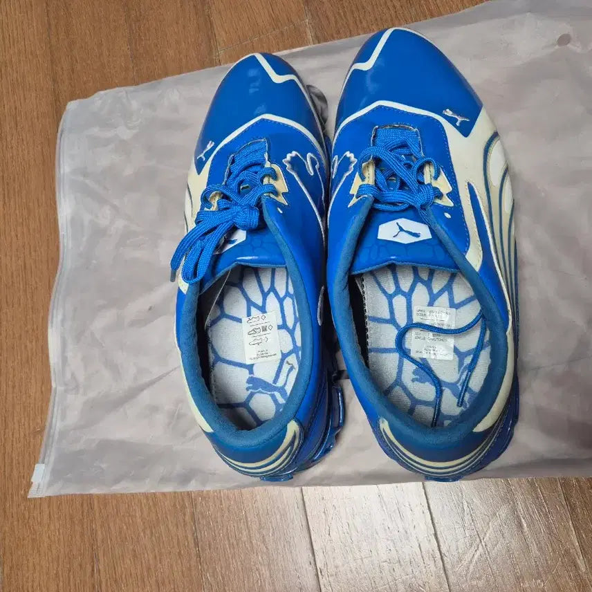 [BUNJANG] Puma AMP Cell Fusion Golf Shoes 255 Blue / 푸마 앰프 셀 퓨전 골프화 255 블루