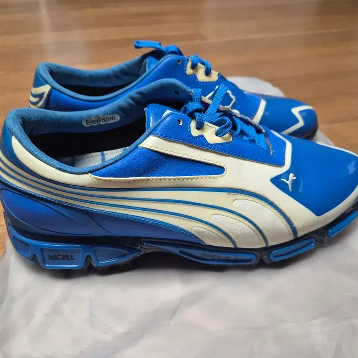 [BUNJANG] Puma AMP Cell Fusion Golf Shoes 255 Blue / 푸마 앰프 셀 퓨전 골프화 255 블루