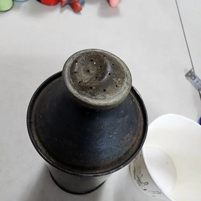 [BUNJANG] Vintage European Handmade Tin Spice Jar / 유럽에서온 옛날 양철 핸드메이드 