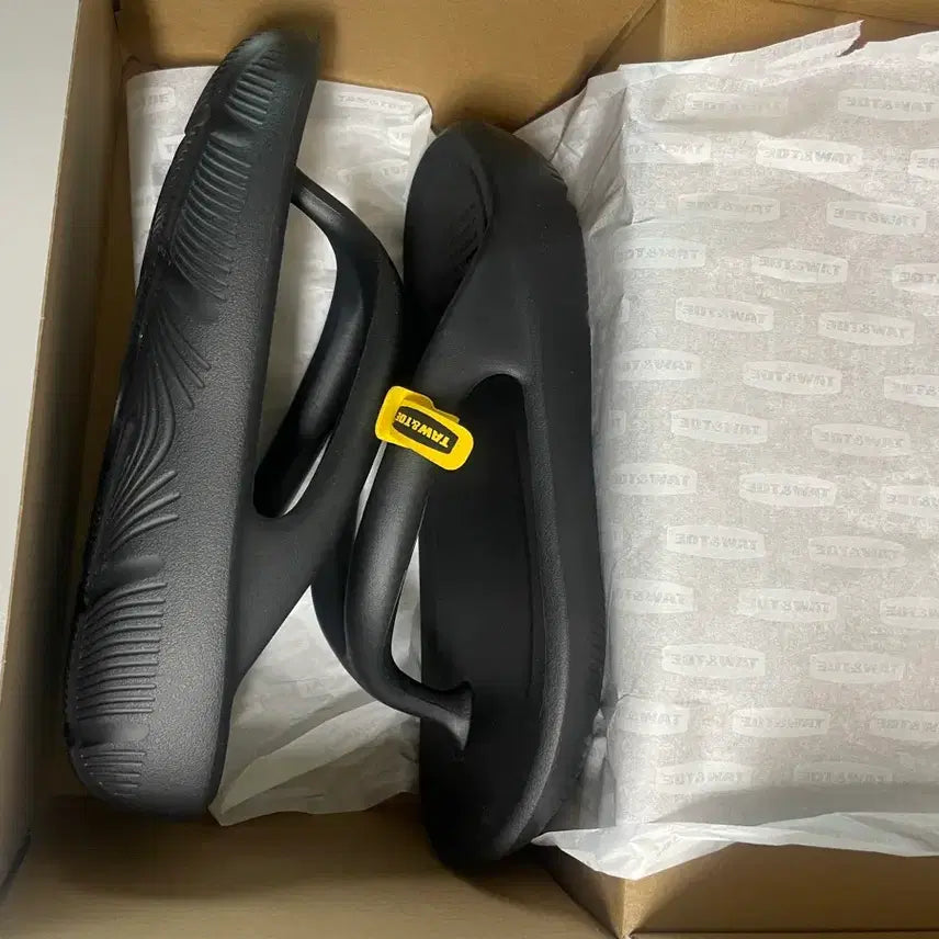 [BUNJANG] TAW&amp;TOE Zerovity Flip Flops Black XL / TAW&amp;TOE 제로비티 플립플랍 블랙 XL