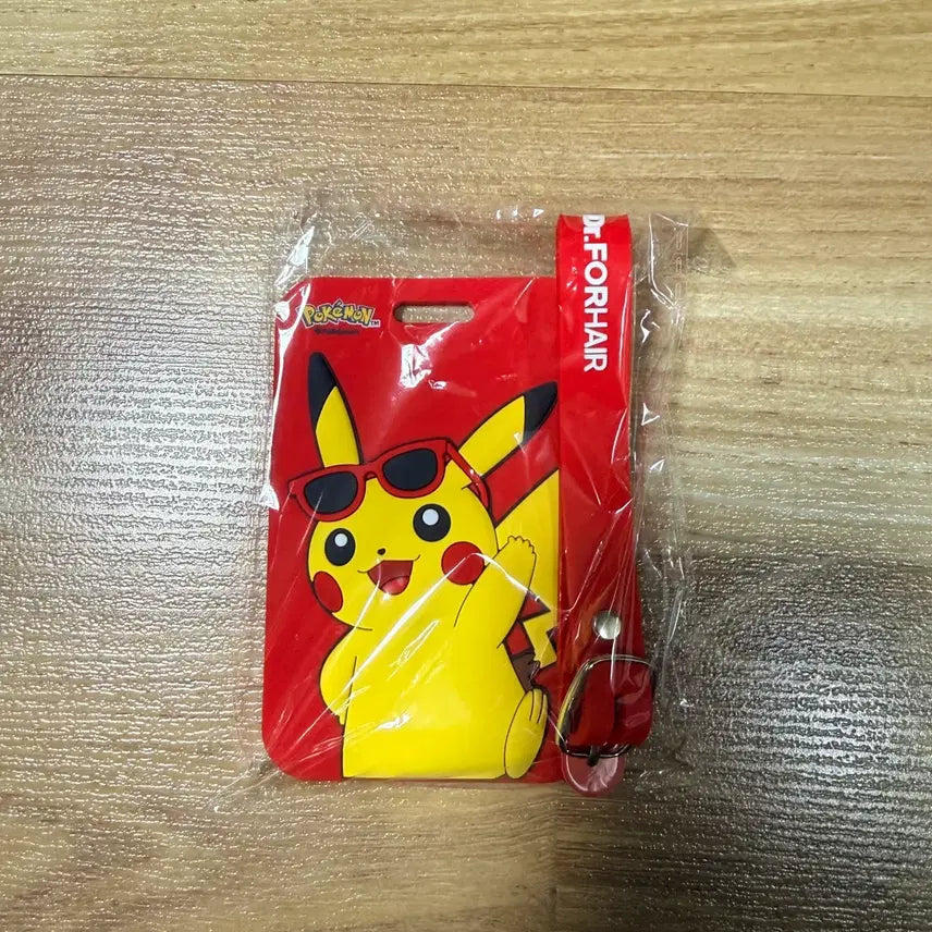 [BUNJANG] Dr. For Hair Pikachu Luggage Tag / 닥터포헤어 포켓몬스터 피카츄 러기지택 캐리어택 새상품
