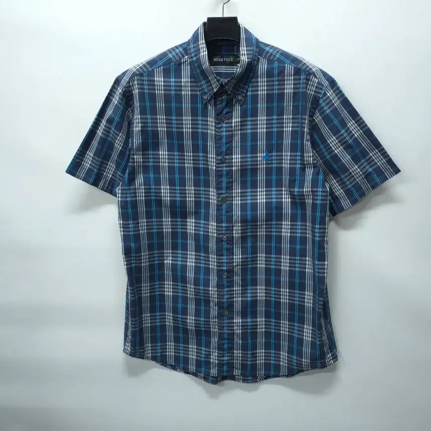 [BUNJANG] Beanpole Classic Check Pattern Button-Up Shirt (Size 95-100) / 빈폴 올드스쿨 클래식 체크 셔츠 (95~100)