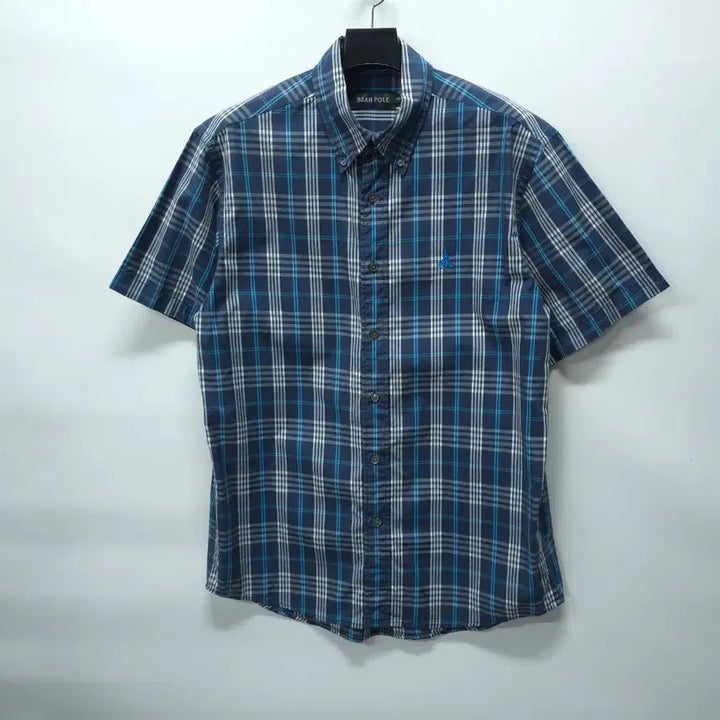 [BUNJANG] Beanpole Classic Check Pattern Button-Up Shirt (Size 95-100) / 빈폴 올드스쿨 클래식 체크 셔츠 (95~100)