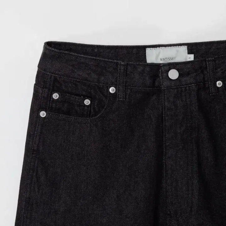 [BUNJANG] Matisse The Curator Wide Denim Black Size 3 / 마티스 두 큐레이터 와이드 데님 블랙 사이즈3