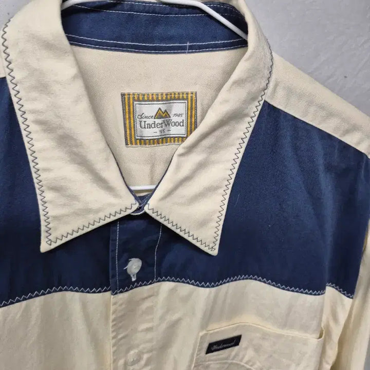 [BUNJANG] Understory Striped Long Sleeve Shirt / Understory 스트라이프 긴팔 셔츠 여러개 셔츠 개당