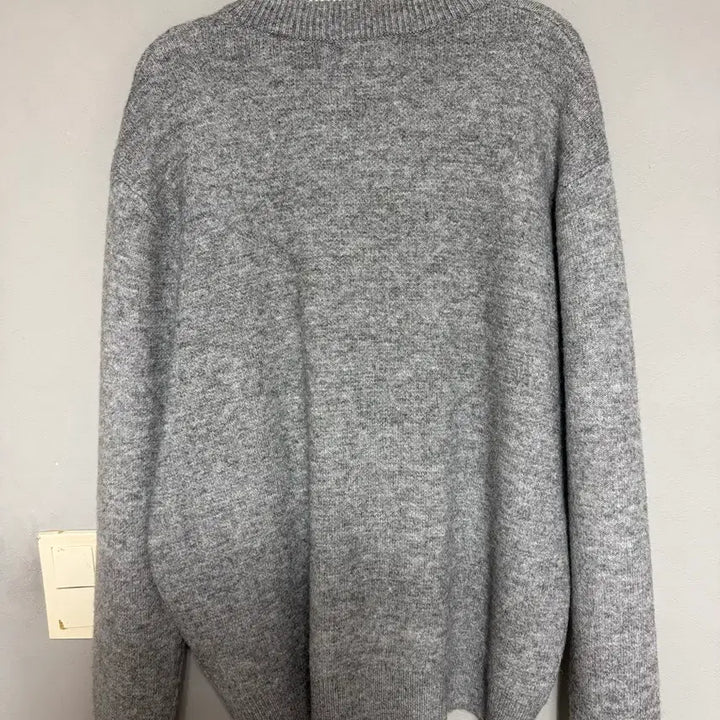 [BUNJANG] Mood Inside Mohair Wool Knit Gray M New Arrival / 무드인사이드 모헤어 울니트 그레이 M새상품