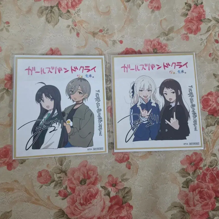[BUNJANG] Girlfriend, Girlfriend Mini Shikishi Vol. 4 / 걸즈밴드크라이 미니색지 제4탄 2개