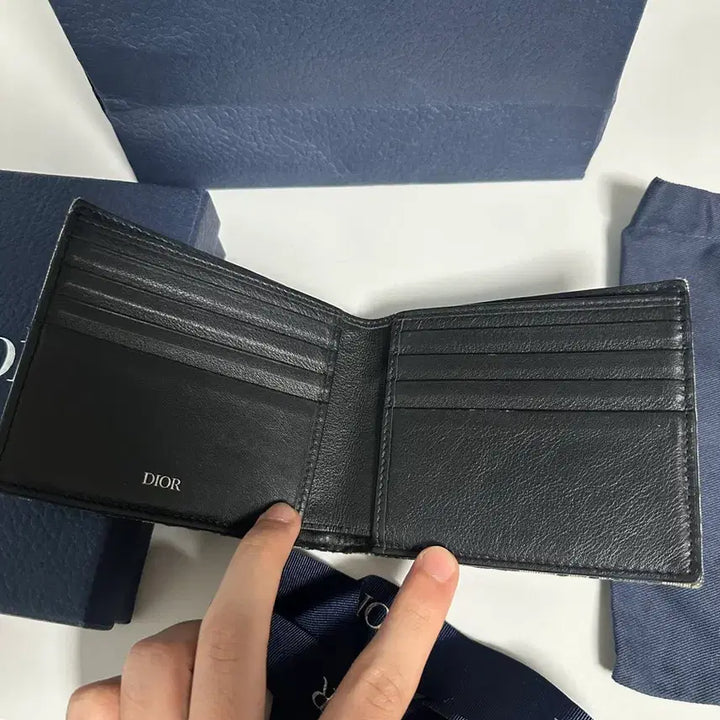 [BUNJANG] Dior Dior Oblique Bifold Wallet / [풀구성,새상품급] 디올 오블리크 반지갑