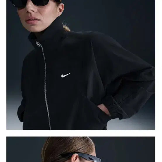 [BUNJANG] Nike NSW Black Woven Jacket / 나이키 NSW 블랙 우븐 자켓