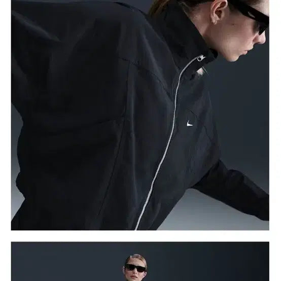 [BUNJANG] Nike NSW Black Woven Jacket / 나이키 NSW 블랙 우븐 자켓