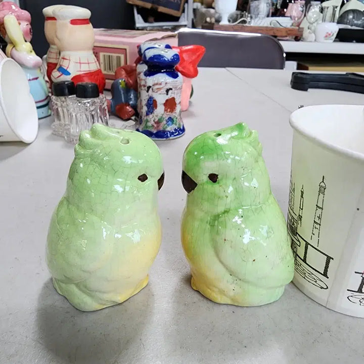 [BUNJANG] Vintage Ceramic Seasoning Jar Set / 옛날 