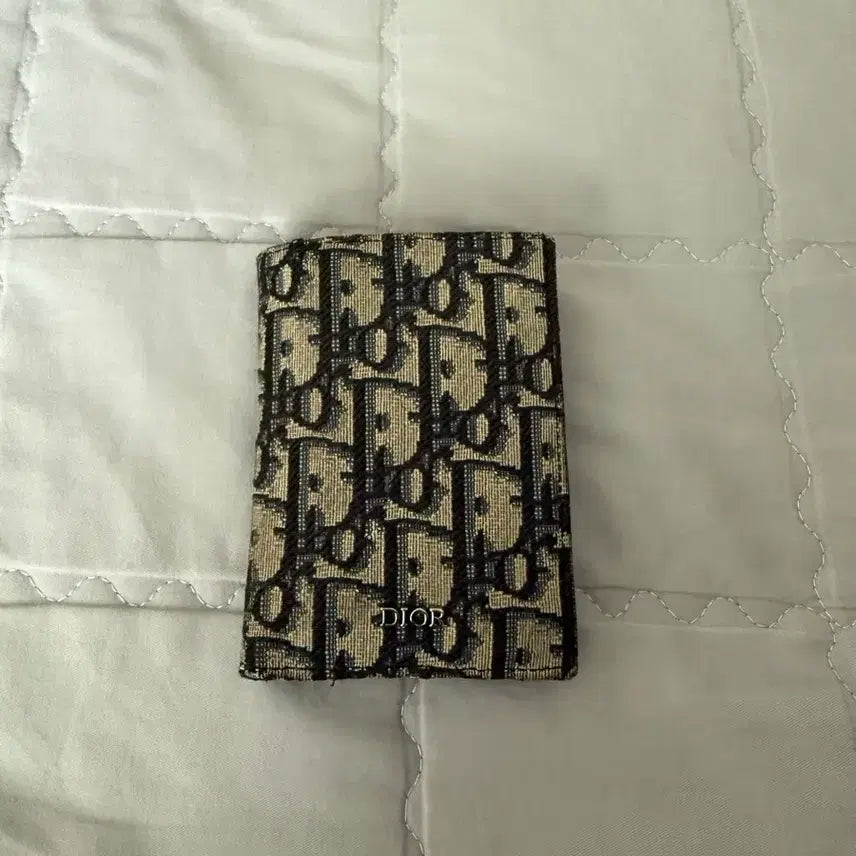[BUNJANG] Dior Oblique Card Holder Beige/Black / 디올 오블리크 카드지갑 베이지/블랙
