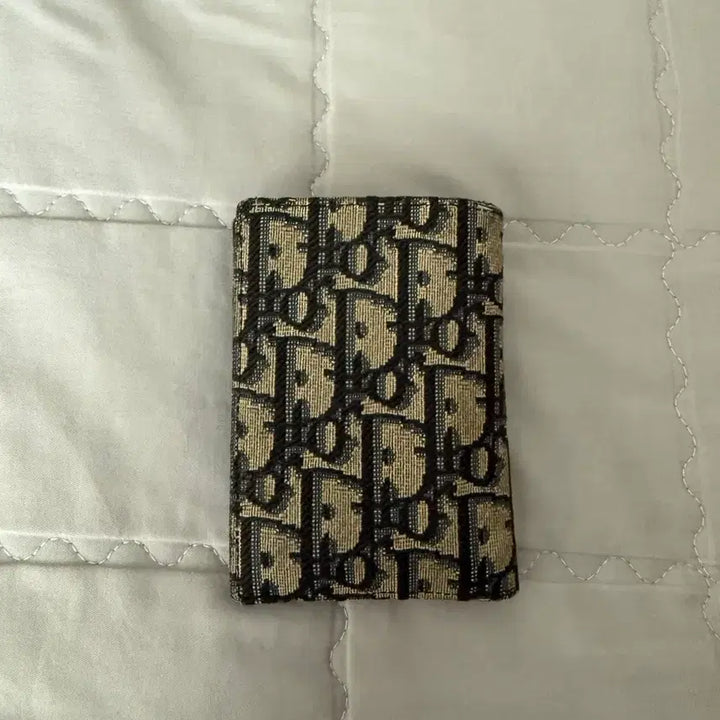 [BUNJANG] Dior Oblique Card Holder Beige/Black / 디올 오블리크 카드지갑 베이지/블랙
