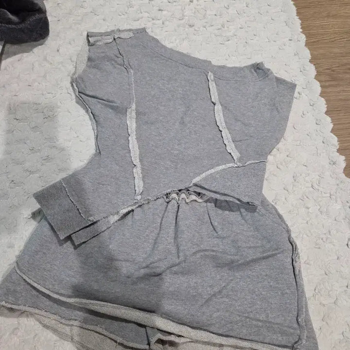 [BUNJANG] Love Bunny Training Skirt Pants Set / 러브바니 치마바지 트레이닝세트