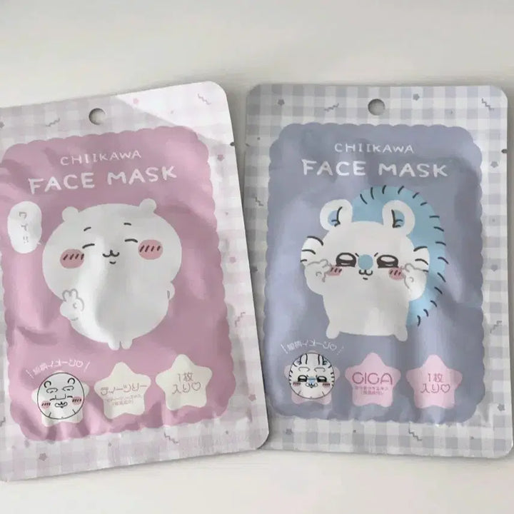 [BUNJANG] Chiikawa Momonga Skincare Mask Pack (Authentic Japanese Product) / 치이카와 마스크팩 일본정품 모몽가 스킨팩 먼작귀 모몬가