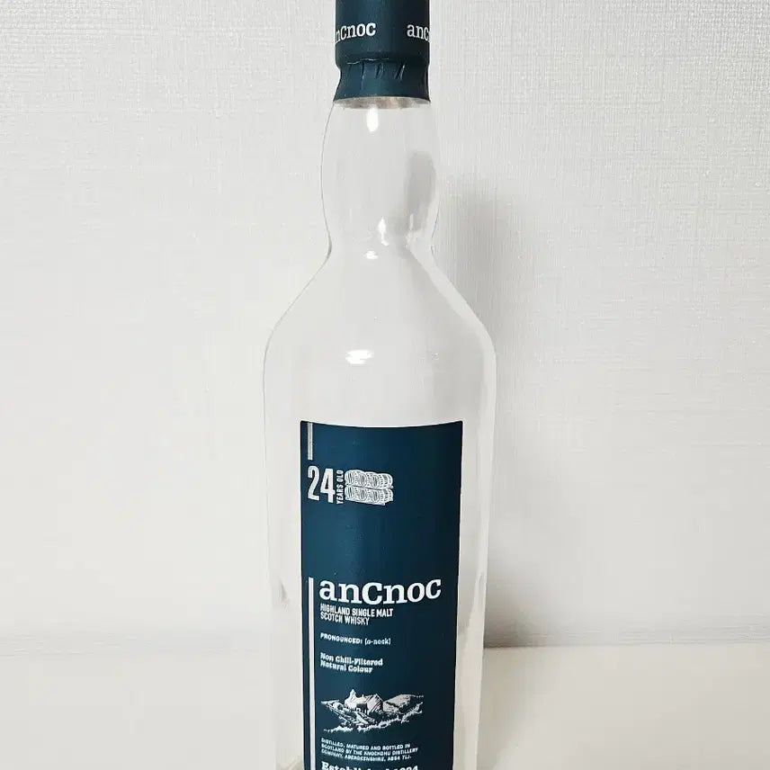 [SOLD OUT] 아녹 ancnoc 24년산 양주 위스키 공병 빈병 술병