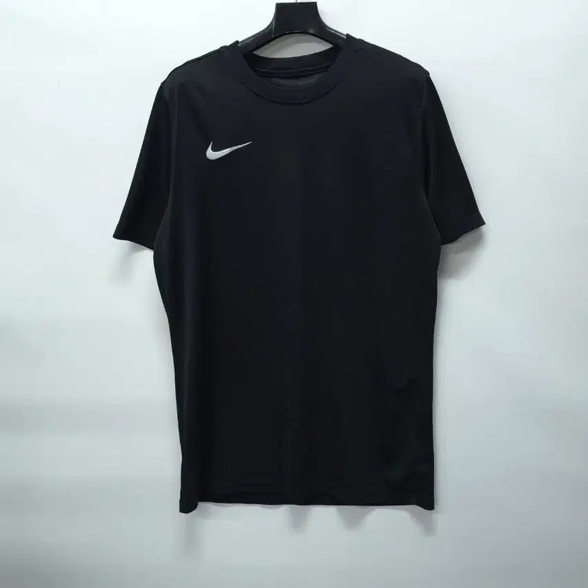 [BUNJANG] Nike Dri-FIT Swoosh T-Shirt Black / 나이키 드라이핏 기능성 스우시 반팔 (100)