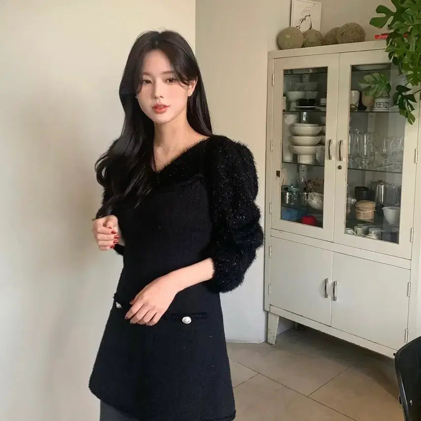 [BUNJANG] Shop Minette Tweed Dress / (새상품 택O) 샵미네트 트위드 원피스