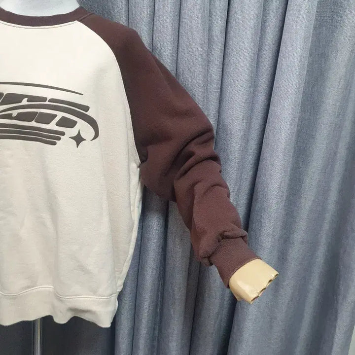 [BUNJANG] Compagno Colorblock French Terry Sweatshirt / 꼼파뇨 배색 쭈리맨투맨